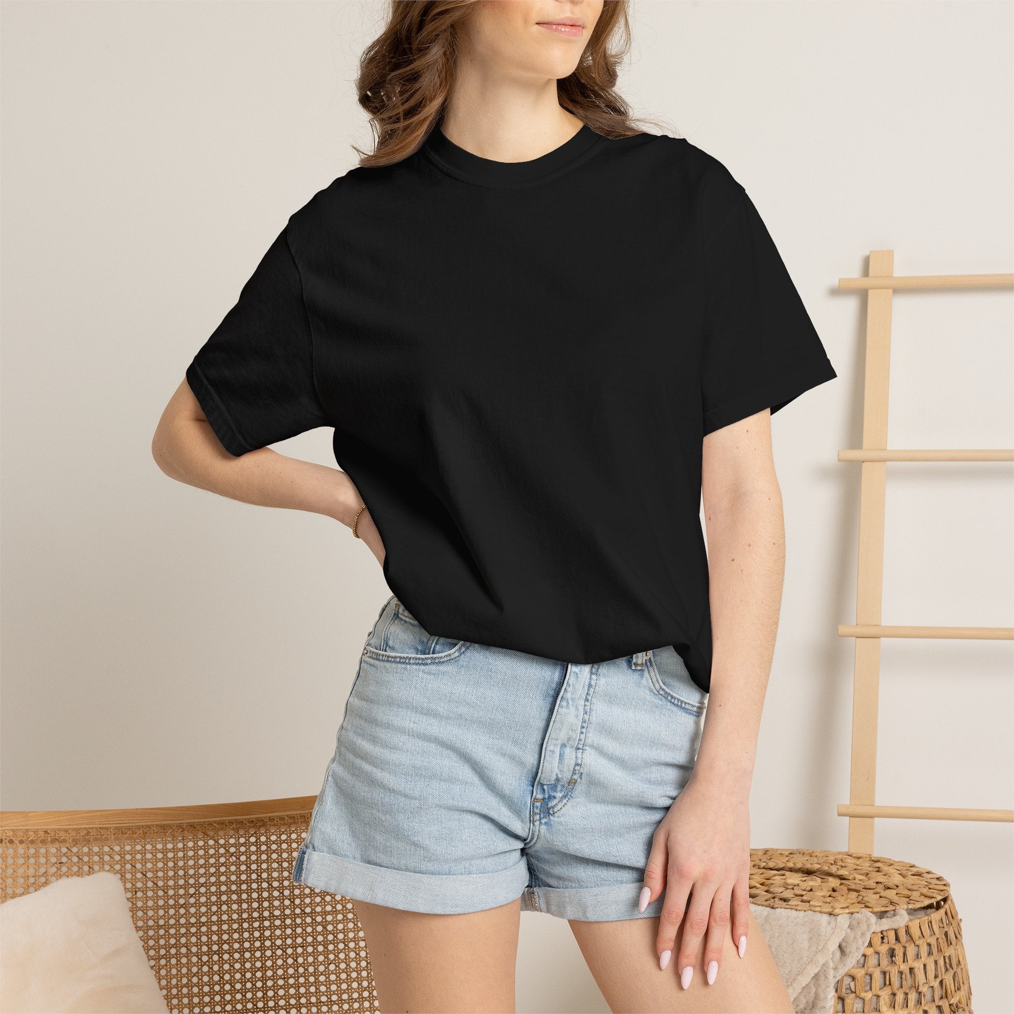 T-Shirt — Minimal 'Ride or Launch' Pocket Graphic Tee